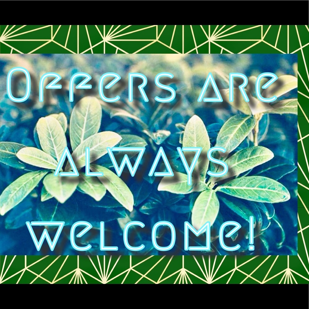 Offers welcome!